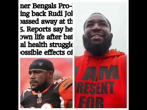 Rip Rudi Johnson CTE mental illness