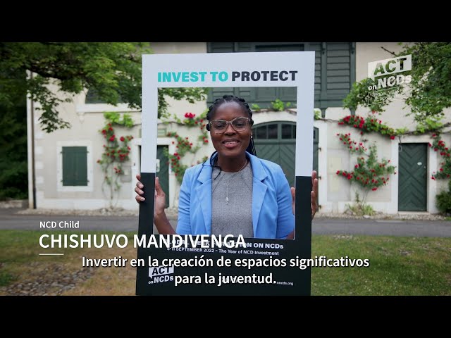 Watch Crear espacios saludables para los y las jóvenes - Chisuvo Mandivenga, NCD Child on YouTube.