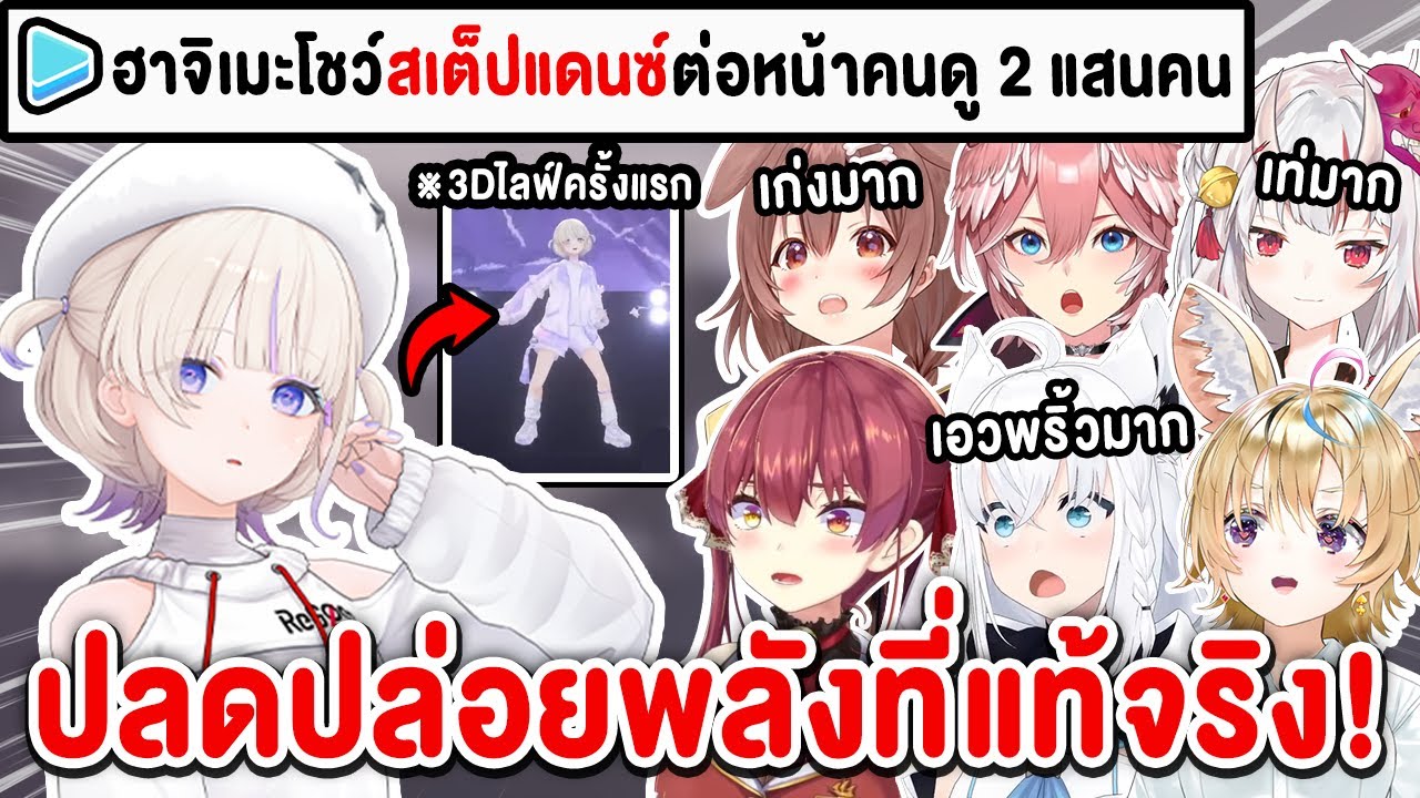 เมื่อสาวๆ Hololive เห็นความสามารถที่แท้จริงของ Todoroki Hajime !!! 【 Vtuber Hololive ซับไทย 】