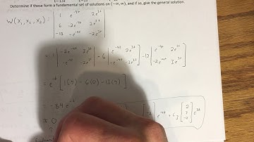 8.1 - Preliminary Theory - Linear Systems (Part 3)