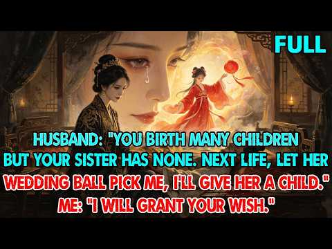 "Let your concubine sister win me next life, I want her child." I tearfully agreed to set them free.