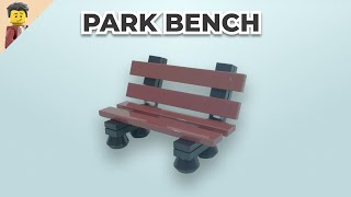 Lego Park Bench - Tutorial