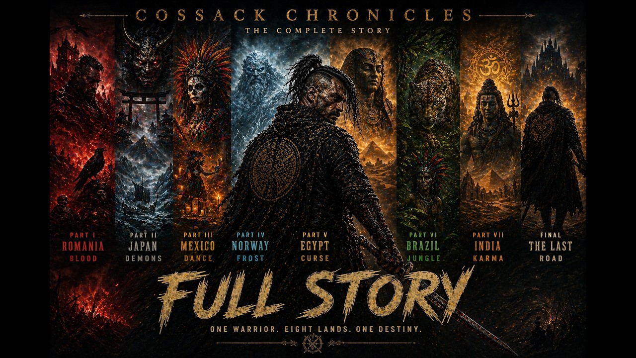 COSSACK CHRONICLES ⚔️ | FULL STORY (Epic Cinematic Rock Album)