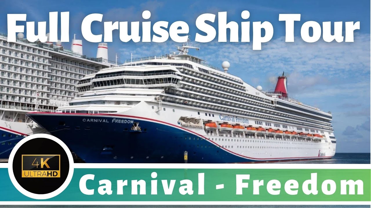 Carnival Freedom - Full Cruise Ship Tour