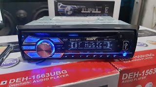 Sony 1563 DVD Player With Bluetooth For Cars