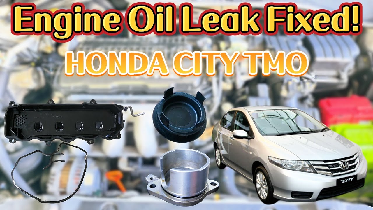 Honda City GM2 (TMO) | Engine Oil Leak Fixed! | Gasket Cover, Cam Cap Seal & O-Ring Replacement
