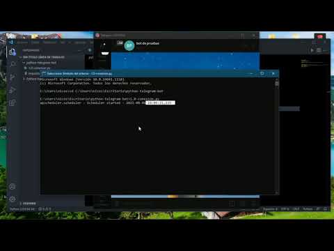 Programar un bot de telegram con python 3- Comandos, CommandHandler