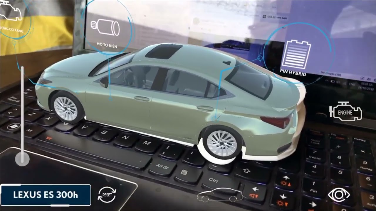 Ứng dụng thực tế ảo AR LEXUS HYBRID EXPERIENCE 2018 - Technology Development