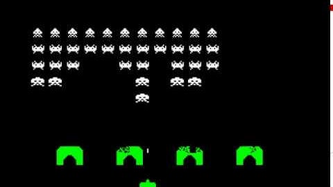Space Invaders - Video Game Emulator - DIG 3043