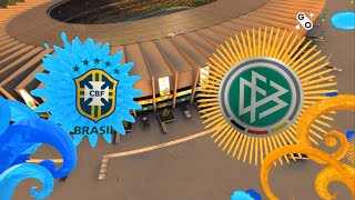 FIFA 14 | Brazil vs Germany - 2014 World Cup Brazil - Match 61 - Semi Final 1 - Gameplay