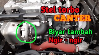 Cara Stel Suara Turbo Canter Biyar Lebih Ngir - Ngir