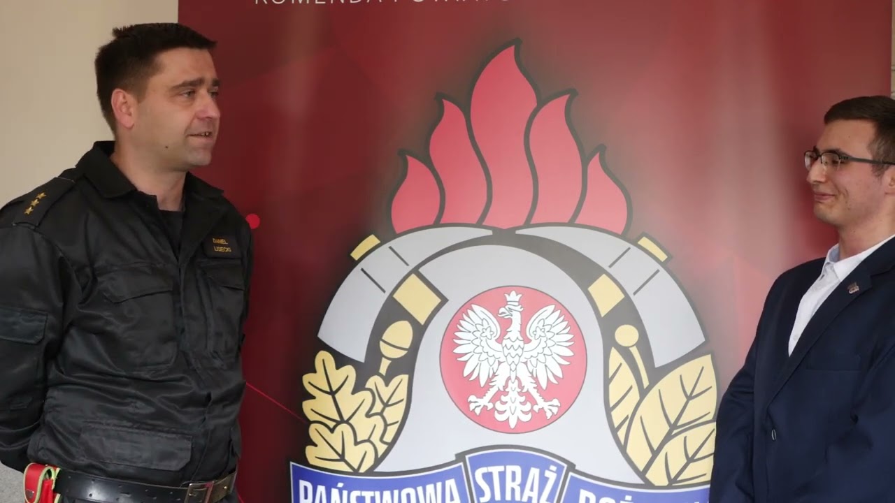 Rozmowa ze Strażakiem kapitanem Danielem Lisieckim