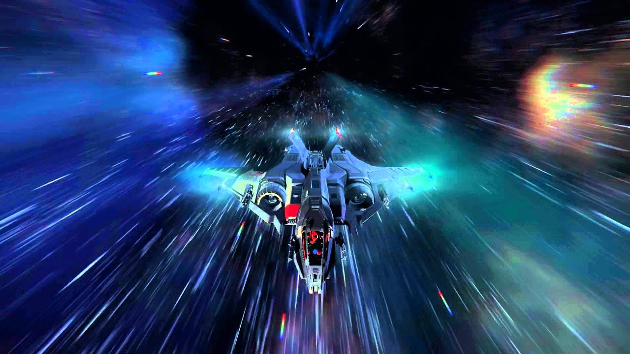Star Citizen 2 2 PTU Sabre Quantum Jump From Yela YouTube