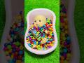 Rainbow Bathtubs Candy ASMR 🍫✨ | Magic M&amp;M’s Slime Mixing Fun