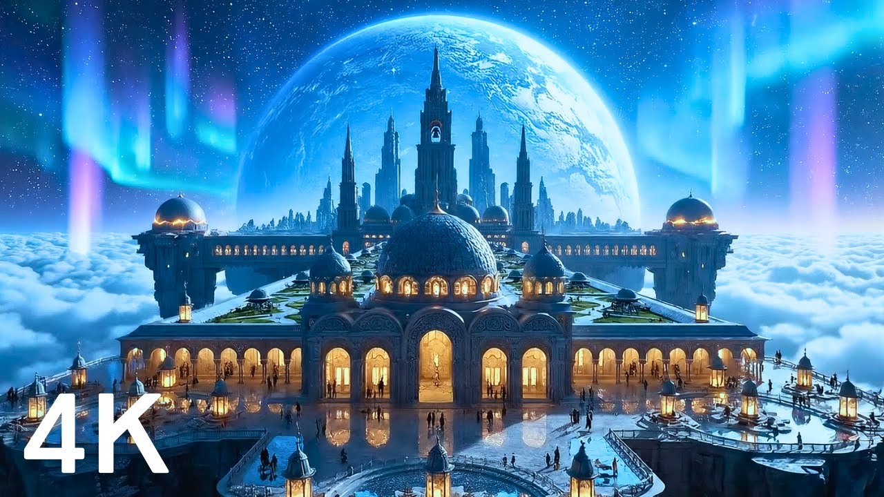 Gilded Onion Dome & Geode Celestial Orthodox Dreamscape: 4K Cinematic Journey | Liturgical Ambience