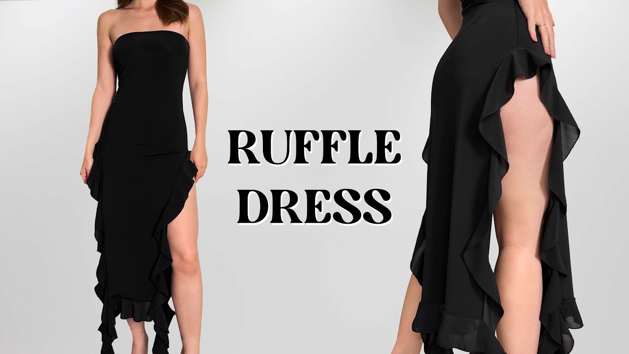 DIY Ruffle Dress | Fanci Club's Garden of Eden Dress Tutorial - YouTube