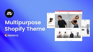 Materia - The #1 Multipurpose Shopify Theme