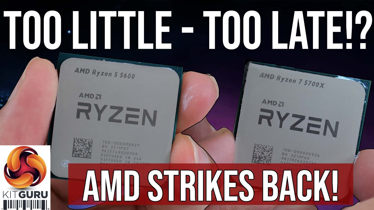 AMD Ryzen 7 5700X & Ryzen 5 5600 Review