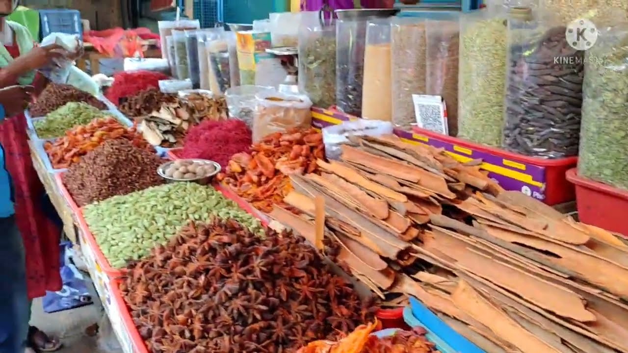 Sardar Vallabhbhai Patel Market || Purna Market at Vizag || Masala items.