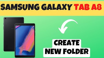 Samsung Galaxy Tab A8 How to Create New Folder || Create Folder in My files