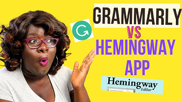 Grammarly vs Hemingway App (EDITING SOFTWARE COMPARED!)