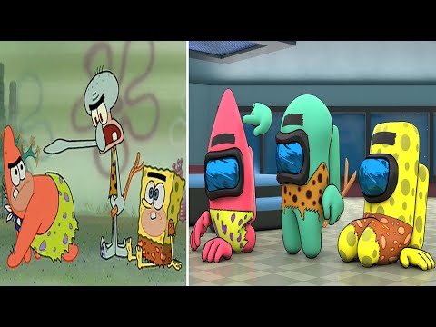 SpongeBob VS Among Us (part 7)