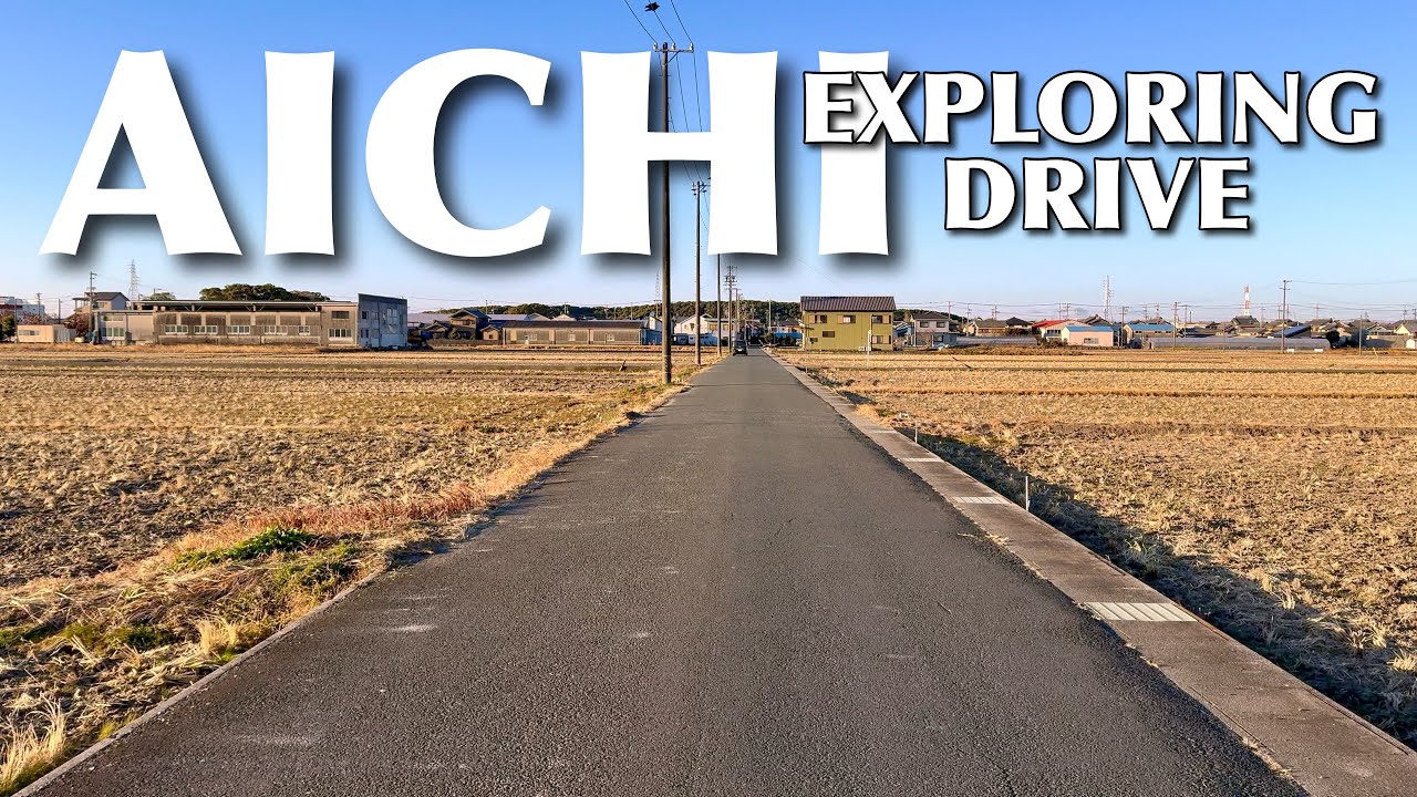 Exploring Morning Drive from Gamagori City towards Toyohashi City Aichi Prefecture