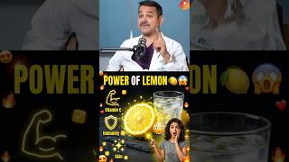 Power of Lemon 🍋✨ | Real Health Benefits Explained | Dr. Shubham Vatsya #shorts