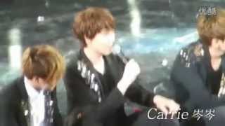 [fancam] 120414 SS4 Shanghai - Kyuhyun's full ending speech