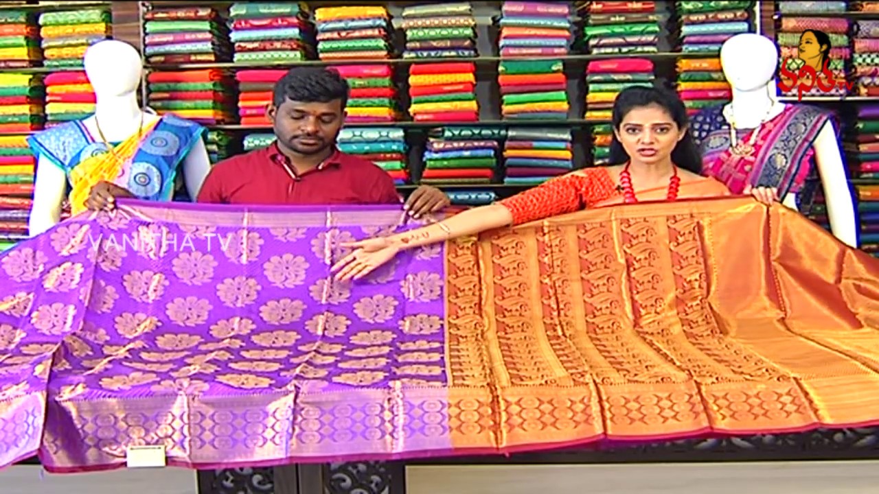 Light Weight Parinaya Pattu saree | New Saree Store | VanithaTV Live