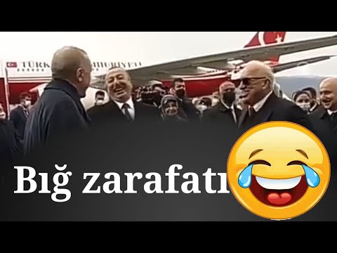 Ərdoğanla İlham Əliyevin Cahangir Əsgərova bığ zarafatı