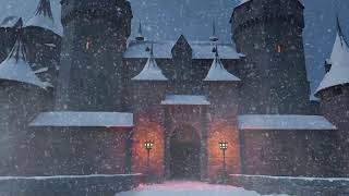 The Perfect Storm: Isolated Winter Hideaway Howling Blizzard Sounds Heavy Snowfall ASMR Ambience