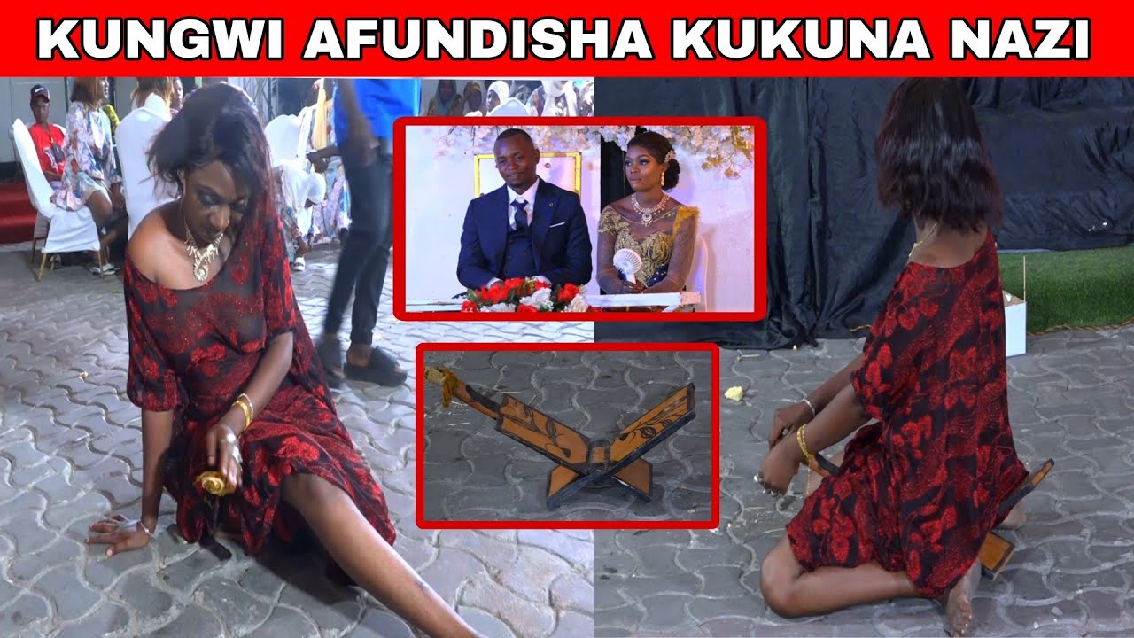 KUNGWI akimfundisha mwali wake staili za kukuna nazi mbele ya mumewe ni balaaaa