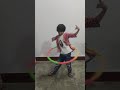 Cute girl playing hula hoop #vlog