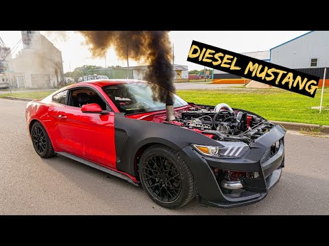 Finally..The Cummins Mustang Gets a GT500 Body