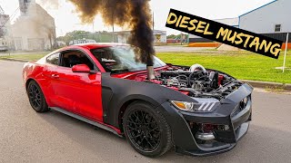 Finally..The Cummins Mustang Gets a GT500 Body