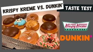 KRISPY KREME VS. DUNKIN' | Which place has the better donut