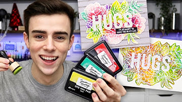 Quick Coloring For Cardmaking With Simon Hurley create. Inks!