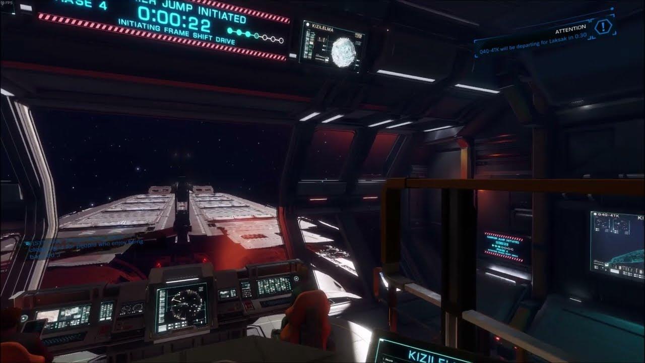 Elite Dangerous Odyssey 2022 (Update 11) Fleet Carrier Jump YouTube