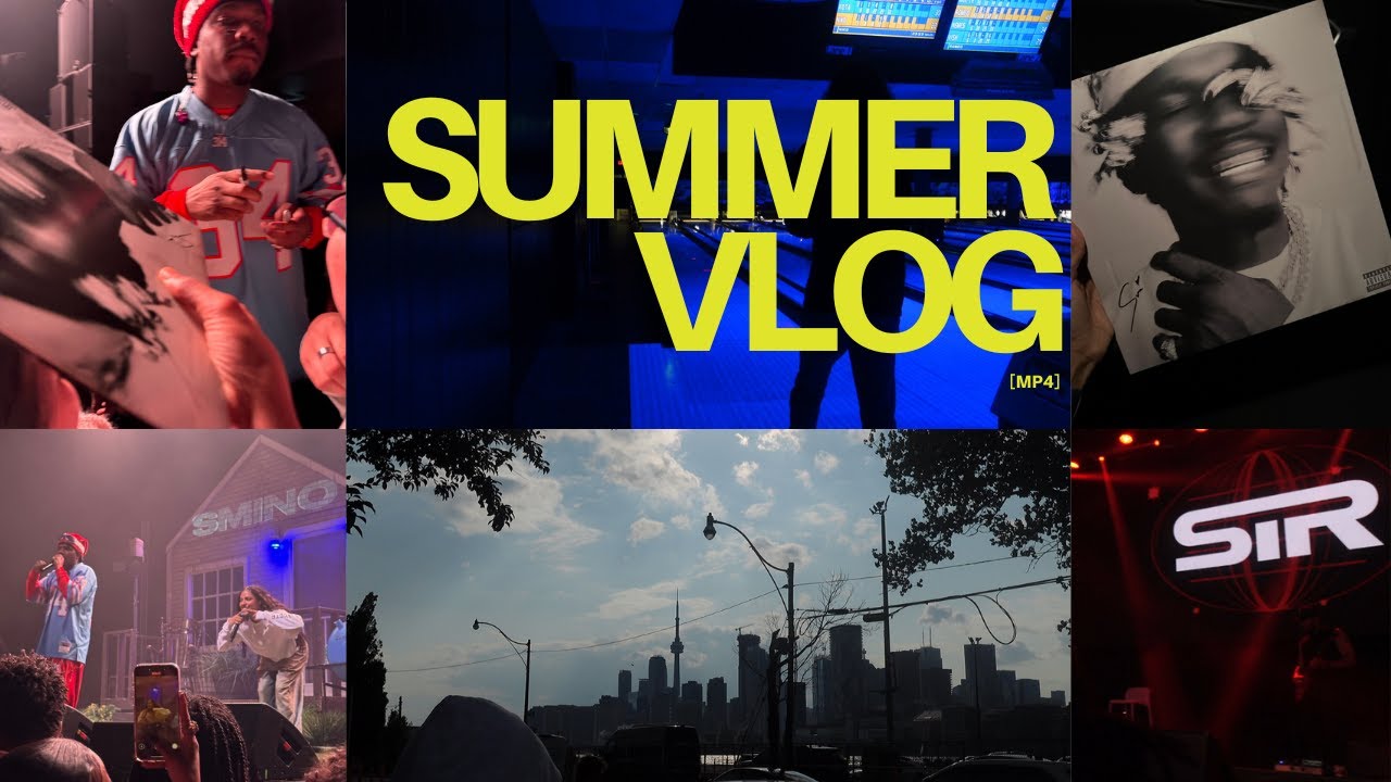 summer vlog: smino & sir in concert, hair appt, bowling + more