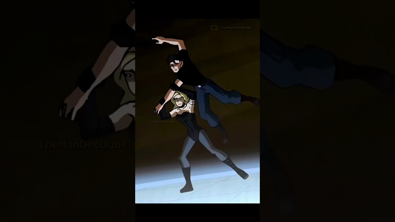 Kid Flash and SuperBoy’s Sparring Session With Black Canary | 