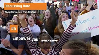 Discussing Hate: Advice for Teachers From Teachers