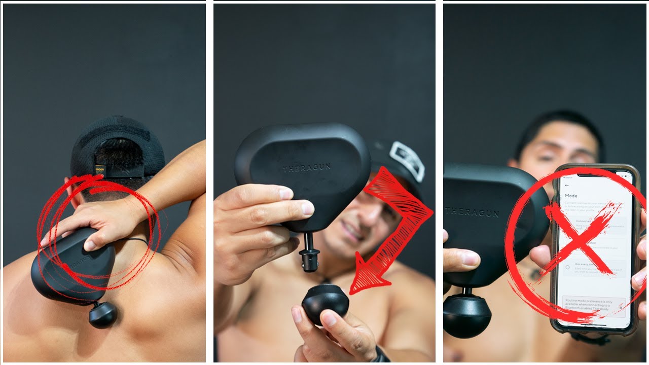 Common Theragun Mistakes to Avoid