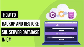 how to backup and restore SQL server database in windows form C#