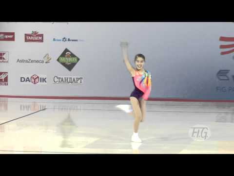 Yuka FURUKYO (JPN) - Aerobic World Age Group 2012