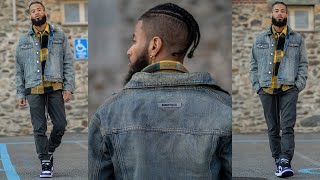 FEAR OF GOD ESSENTIALS denim jacket