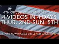 4th of July weekend announcement - 4 videos in 4 days! &amp; NEW PTF DESIGNS Apparel