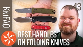 KnifeCenter FAQ #43: Best Knife Handles? + Underrated Knives, Carbide Sharpeners, More!
