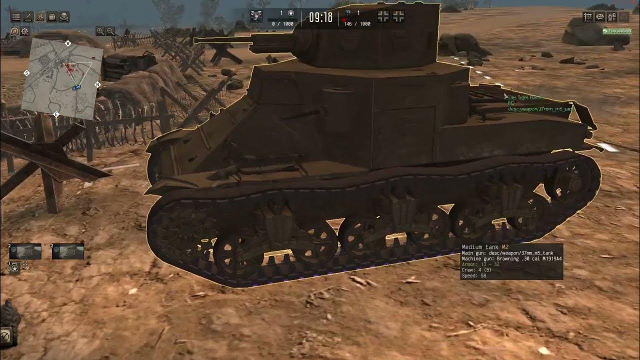 Call To Arms Gates Of Hell MACE M2 Medium tank rush YouTube