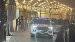 미국에서도 가짜대통령으로 환영받지 못하는 리짜이밍, 미국시민들 가짜대통령 구속을 외치다.(워싱턴 콘래드 호텔)